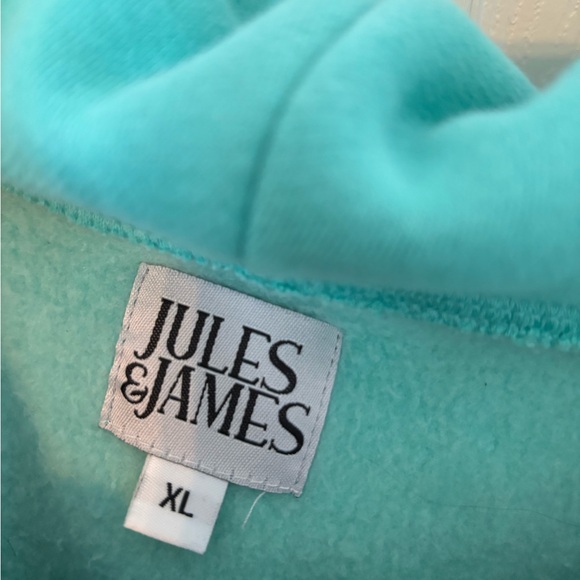 Half Zip Oversized Sweatshirt Hoodie Size XL - Picture 4 of 4